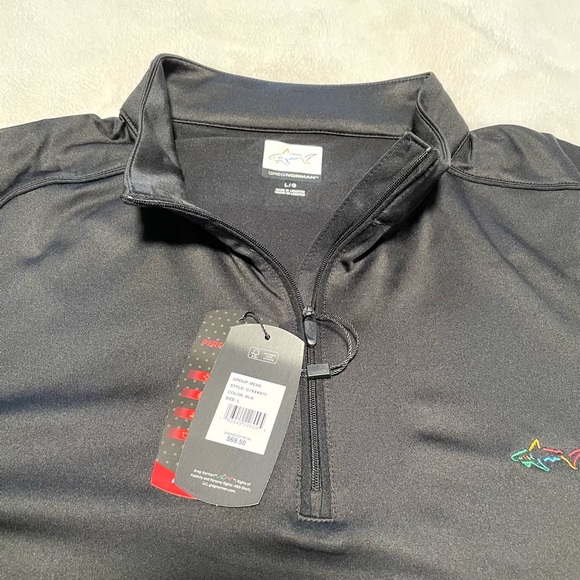 NWT Greg Norman Golf Performance 1/4-Zip Mock Pullover - Picture 10 of 11